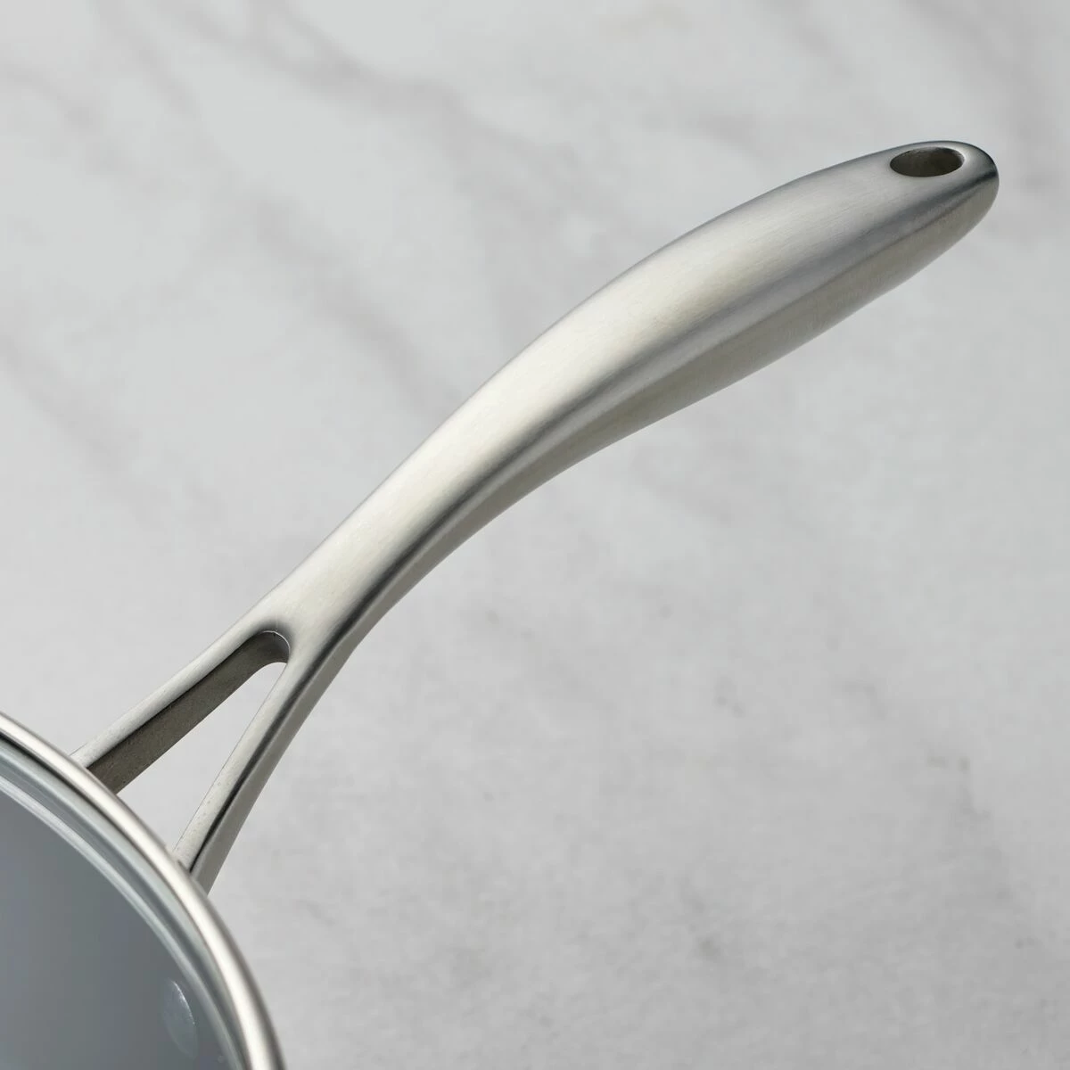 Tramontina 5.5 Qt Hard Anodized Aluminum Covered Deep Sauté Pan 4 Tramontina 5.5 Qt Hard Anodized Aluminum Covered Deep Sauté Pan - Image 4