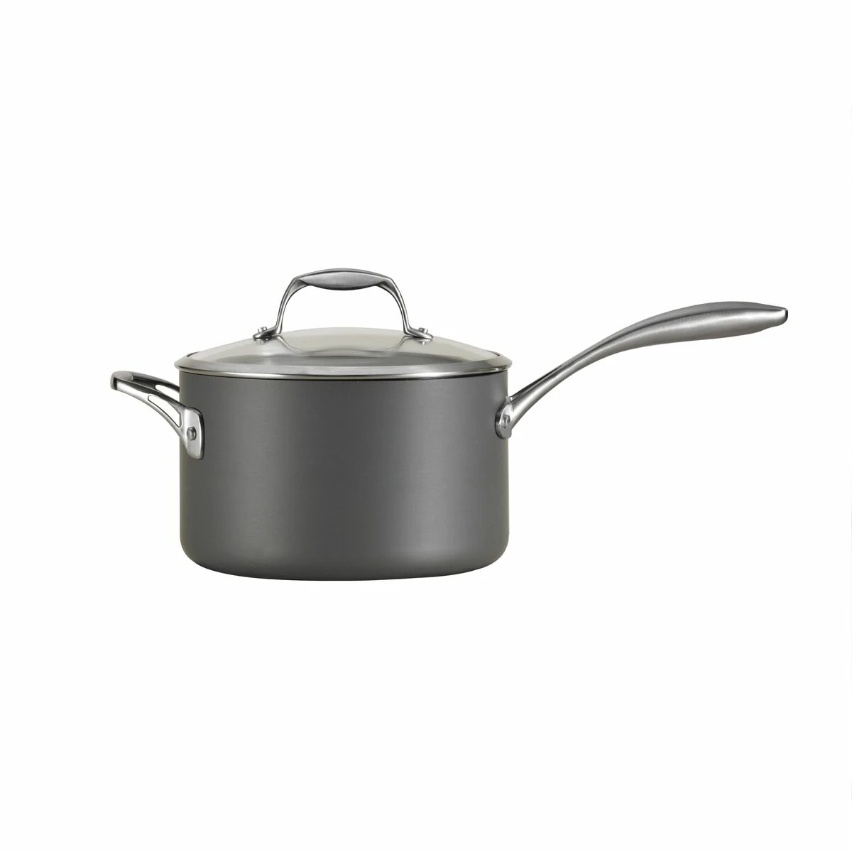 Tramontina 4 Qt Hard Anodized Covered Sauce Pan 3 Tramontina 4 Qt Hard Anodized Covered Sauce Pan - Image 3