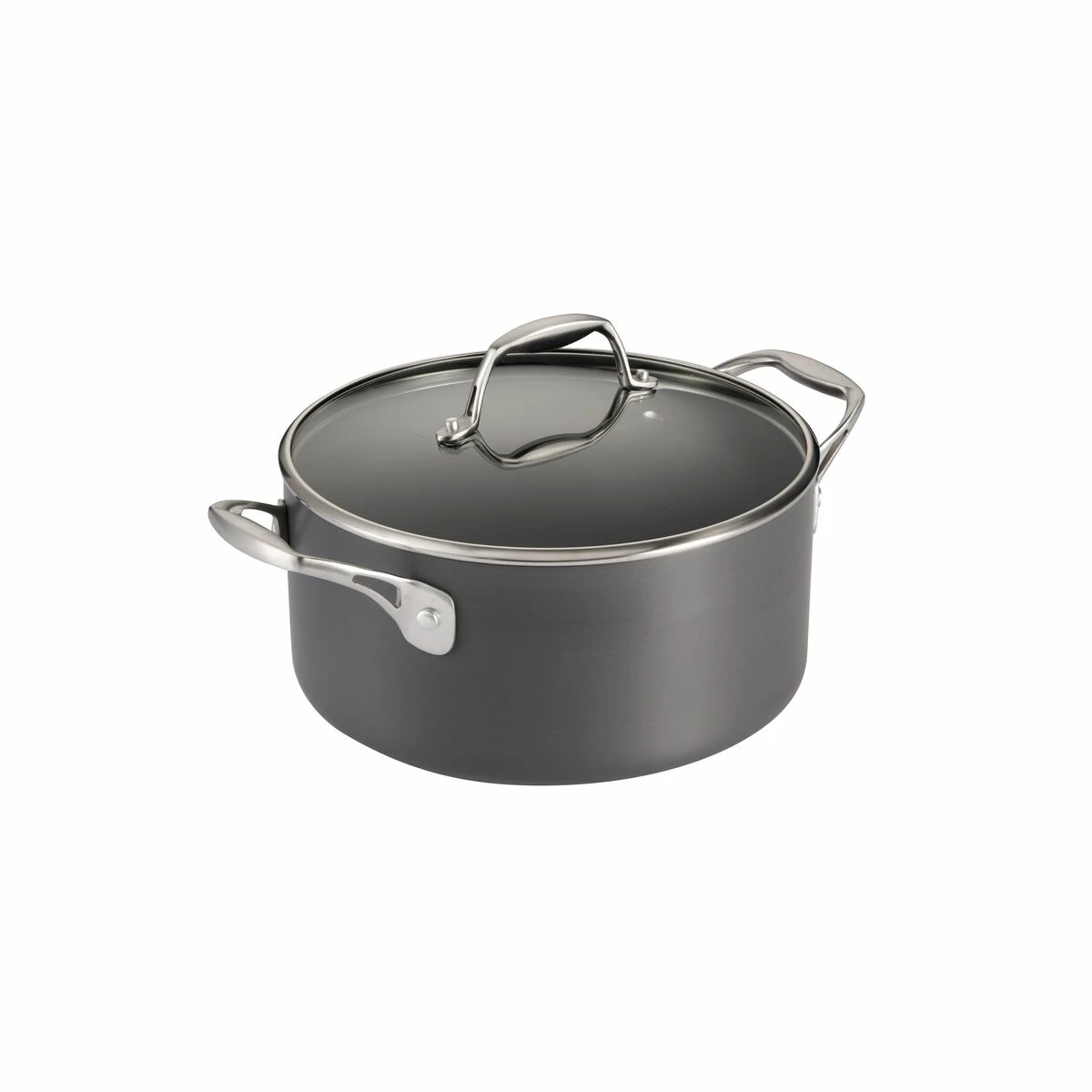 Tramontina 5 Qt Hard Anodized Aluminum Covered Dutch Oven 2 Tramontina 5 Qt Hard Anodized Aluminum Covered Dutch Oven - Image 2