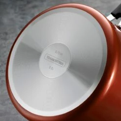 Tramontina 6 Pc Aluminum Stackable Sauce Pan Set - Metallic Red 9 Tramontina 6 Pc Aluminum Stackable Sauce Pan Set - Metallic Red -Deals Tramontina Store 80124123IXM004G