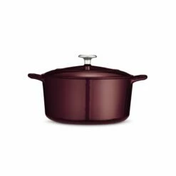 Tramontina 5.5 Qt Enameled Cast-Iron Series 1000 Covered Round Dutch Oven - Majolica Red 10 Tramontina 5.5 Qt Enameled Cast-Iron Series 1000 Covered Round Dutch Oven - Majolica Red -Deals Tramontina Store 80131037IXM003G