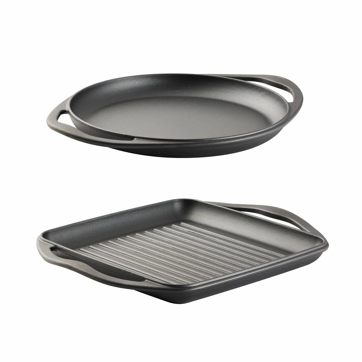 Tramontina 2 Pk Pre-Seasoned Cast Iron Grill And Griddle Set 7 Tramontina 2 Pk Pre-Seasoned Cast Iron Grill And Griddle Set - Image 7