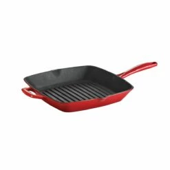 Tramontina 11 In Enameled Cast-Iron Series 1000 Grill Pan - Gradated Red 5 Tramontina 11 In Enameled Cast-Iron Series 1000 Grill Pan - Gradated Red -Deals Tramontina Store 80131053IXM001G
