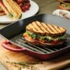 Tramontina 11 In Enameled Cast-Iron Series 1000 Grill Pan - Gradated Red