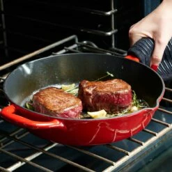 Tramontina 10 In Enameled Cast-Iron Series 1000 Skillet - Gradated Red 12 Tramontina 10 In Enameled Cast-Iron Series 1000 Skillet - Gradated Red -Deals Tramontina Store 80131054IXM004G