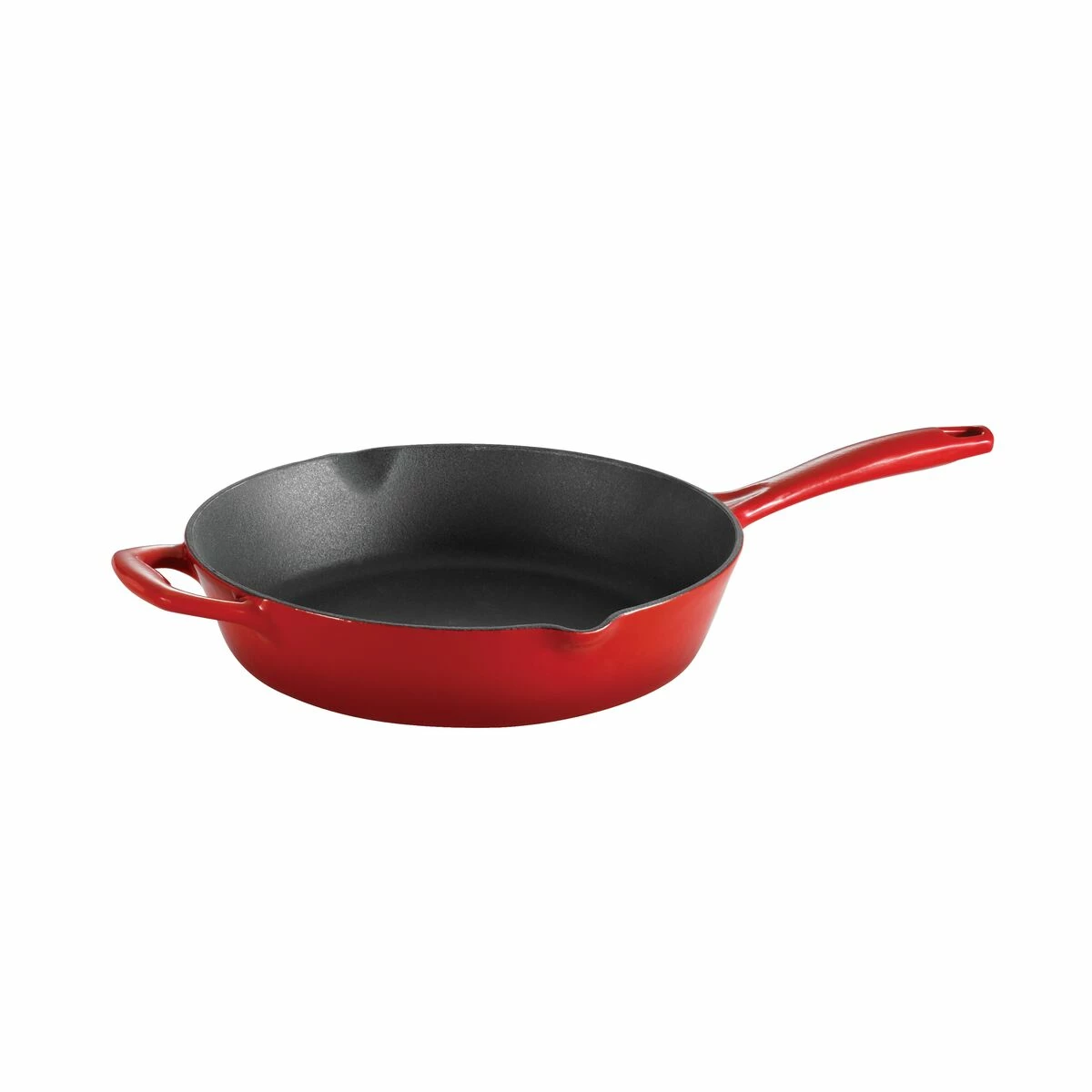 Tramontina 10 In Enameled Cast-Iron Series 1000 Skillet - Gradated Red 2 Tramontina 10 In Enameled Cast-Iron Series 1000 Skillet - Gradated Red - Image 2