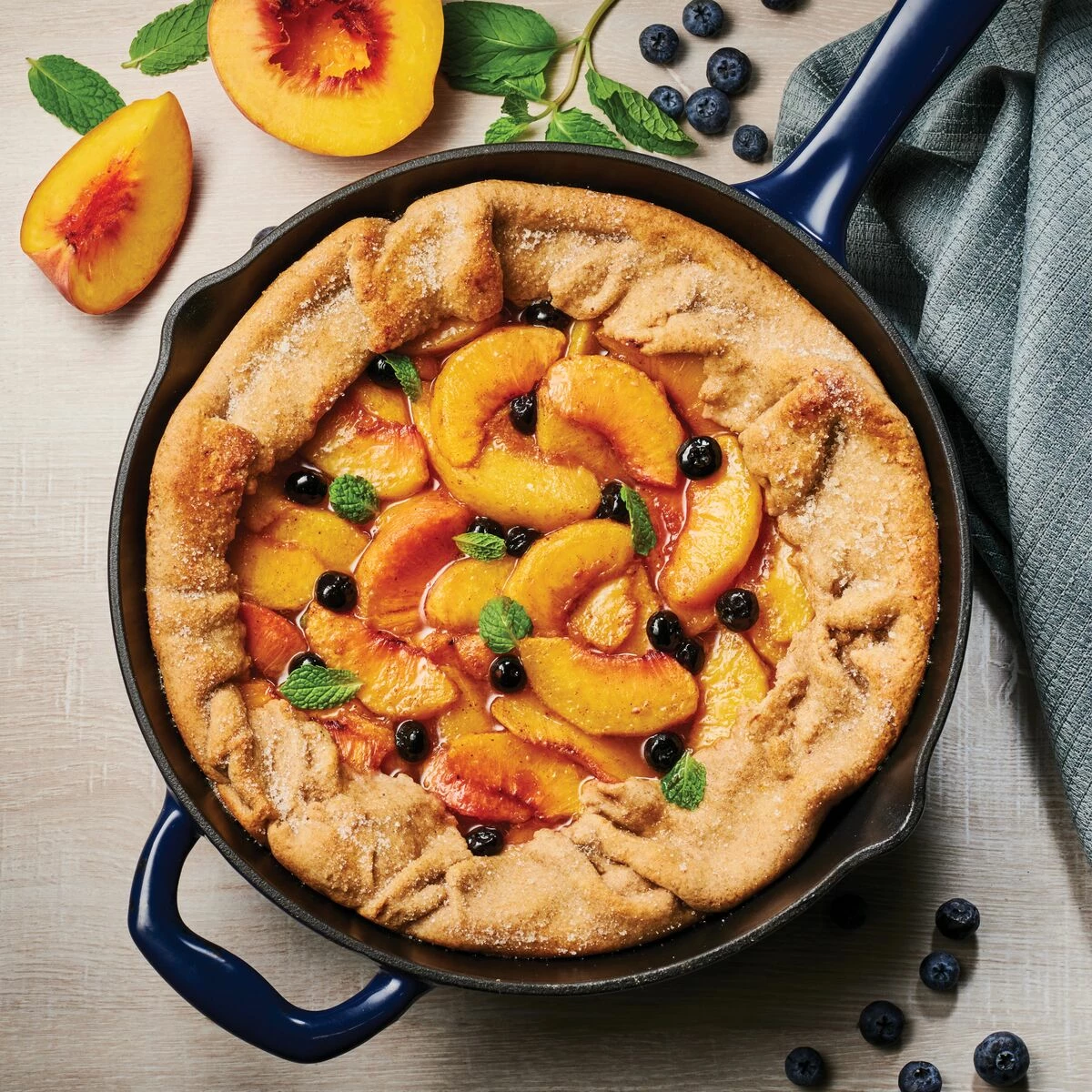 Tramontina 10 In Enameled Cast-Iron Series 1000 Skillet - Gradated Cobalt 1 Tramontina 10 In Enameled Cast-Iron Series 1000 Skillet - Gradated Cobalt