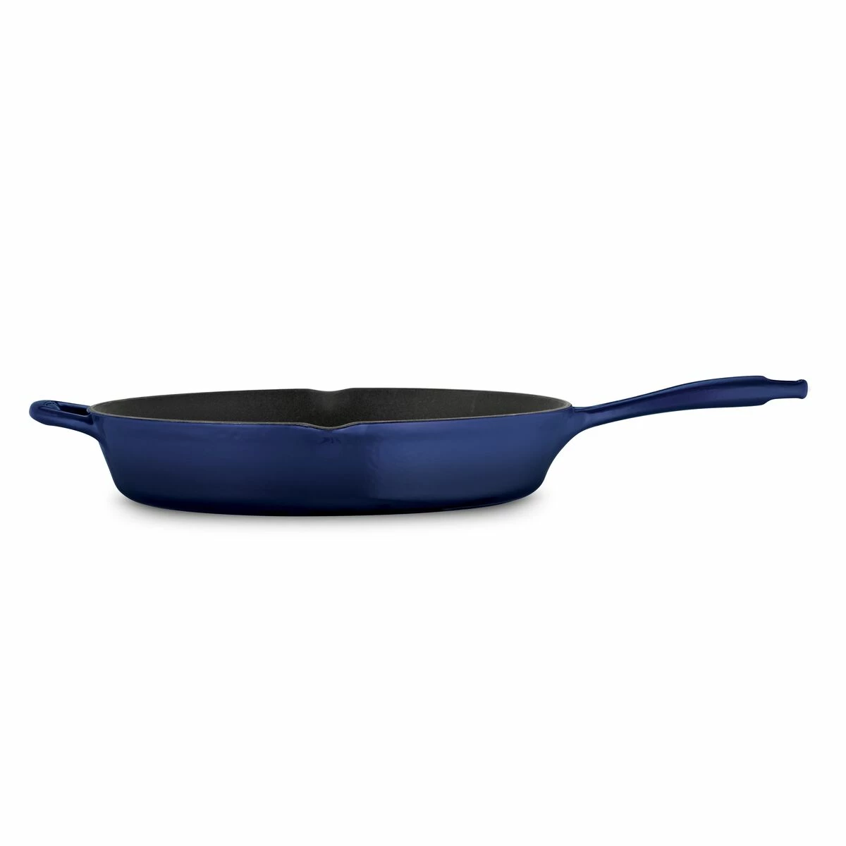 Tramontina 12 In Enameled Cast-Iron Series 1000 Skillet - Gradated Cobalt 4 Tramontina 12 In Enameled Cast-Iron Series 1000 Skillet - Gradated Cobalt - Image 4
