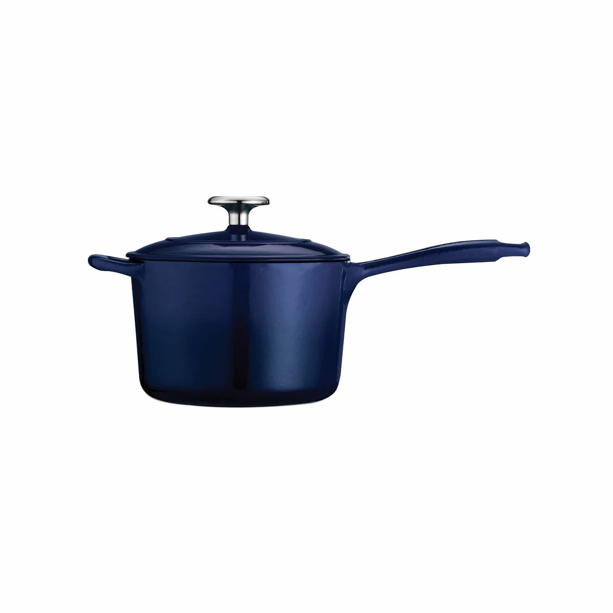 Tramontina 2.5 Qt Enameled Cast-Iron Series 1000 Covered Sauce Pan - Gradated Cobalt 5 Tramontina 2.5 Qt Enameled Cast-Iron Series 1000 Covered Sauce Pan - Gradated Cobalt - Image 5