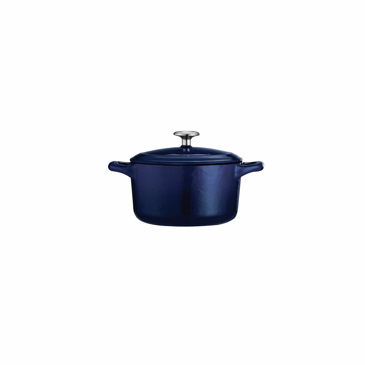 Tramontina 24 Oz Enameled Cast-Iron Series 1000 Covered Small Cocotte - Gradated Cobalt 6 Tramontina 24 Oz Enameled Cast-Iron Series 1000 Covered Small Cocotte - Gradated Cobalt - Image 6
