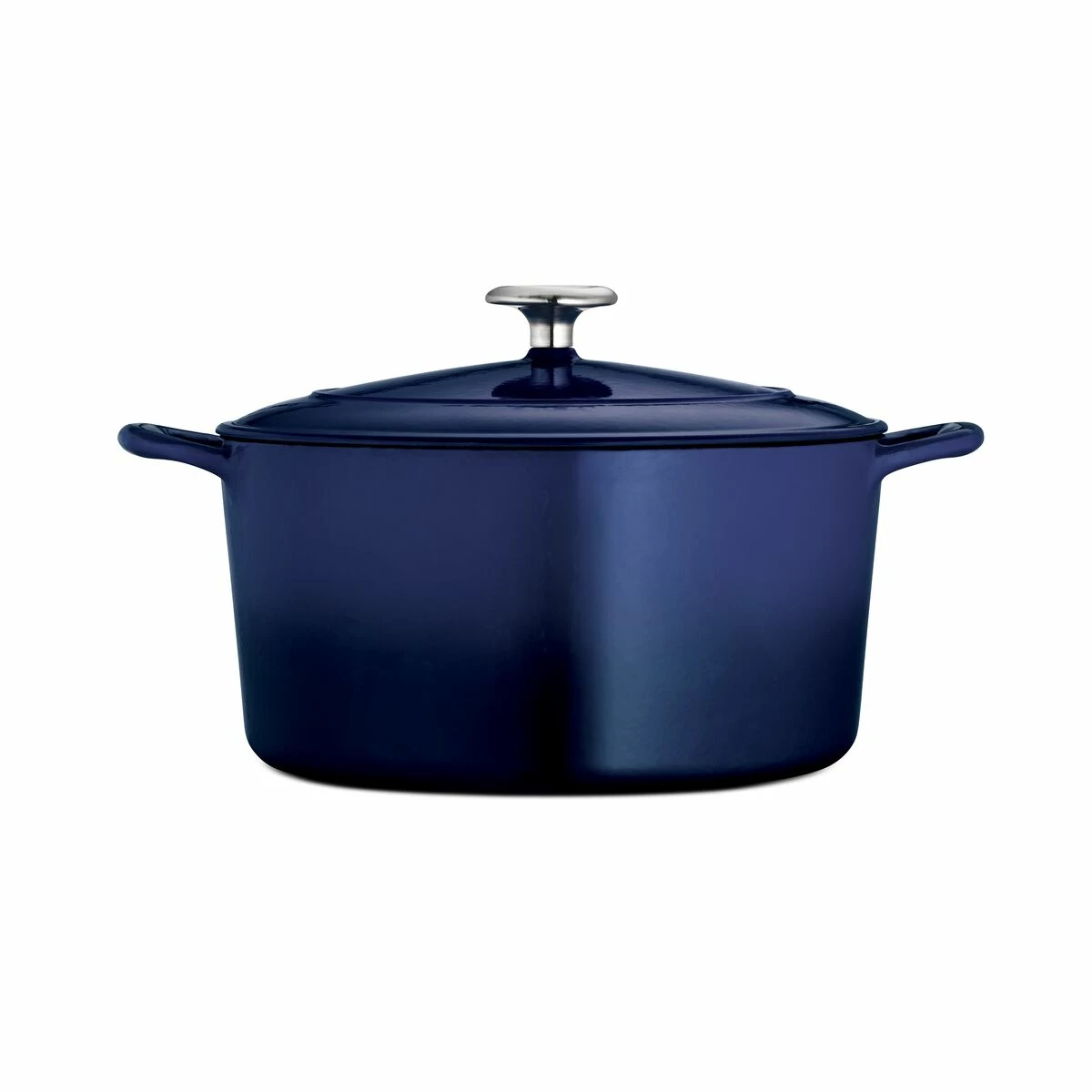 Tramontina 6.5 Qt Enameled Cast-Iron Series 1000 Covered Round Dutch Oven - Gradated Cobalt 5 Tramontina 6.5 Qt Enameled Cast-Iron Series 1000 Covered Round Dutch Oven - Gradated Cobalt - Image 5