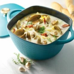 Deals Tramontina Store 43 Tramontina Prisma 7 Qt Enameled Cast Iron Covered Square Dutch Oven - Matte Teal