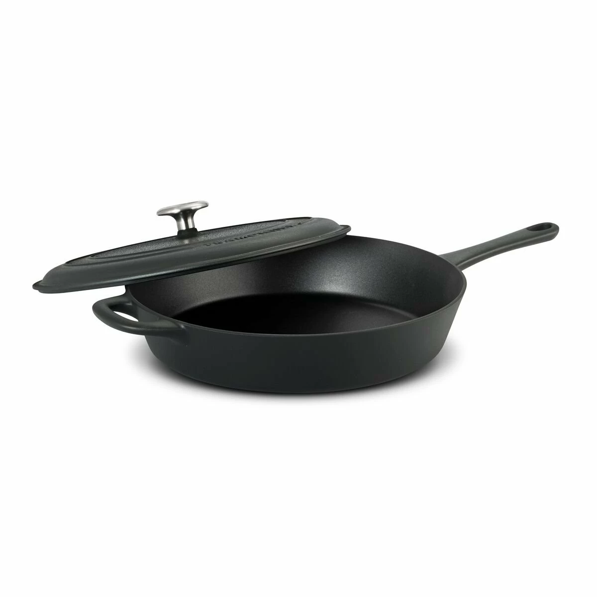 Tramontina 12.5" Cast Iron Covered Skillet Pre-Seasoned 5 Tramontina 12.5" Cast Iron Covered Skillet Pre-Seasoned - Image 5
