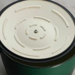 Tramontina 7 Qt Enameled Cast Iron Covered Tall Round Dutch Oven - Basil -Deals Tramontina Store 80131360IXM005G