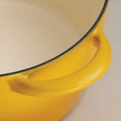 Tramontina 7 Qt Enameled Cast Iron Covered Tall Round Dutch Oven - Sunrise 12 Tramontina 7 Qt Enameled Cast Iron Covered Tall Round Dutch Oven - Sunrise -Deals Tramontina Store 80131361IXM004G