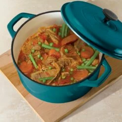 Tramontina 6.5 Qt Enameled Cast Iron Covered Dutch Oven - Gradated Teal
