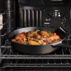 Tramontina Pre-seasoned Cast Iron 2 Pk Skillets With Silicone Grips 14 Tramontina Pre-seasoned Cast Iron 2 Pk Skillets With Silicone Grips -Deals Tramontina Store 80131654ANM007G