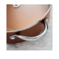 Tramontina 11 Pc Aluminum Nonstick Cookware Set- Copper 17 Tramontina 11 Pc Aluminum Nonstick Cookware Set- Copper -Deals Tramontina Store 80143590ANM004G