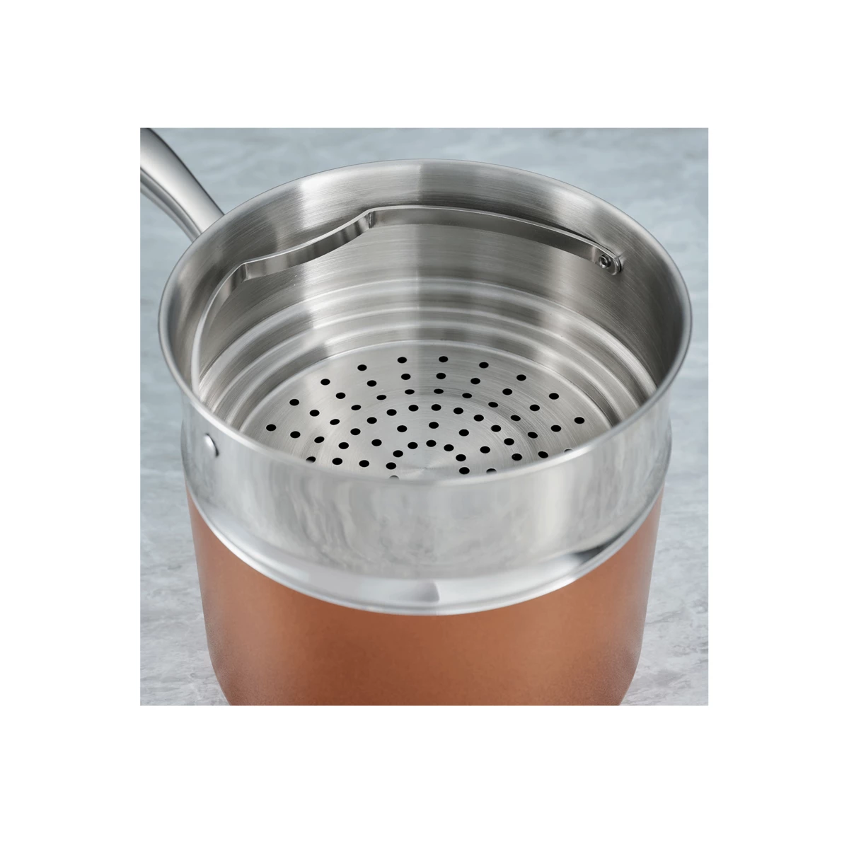 Tramontina 11 Pc Aluminum Nonstick Cookware Set- Copper 9 Tramontina 11 Pc Aluminum Nonstick Cookware Set- Copper - Image 9