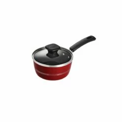Tramontina Sicilia 1.25 Qt Aluminum Nonstick Covered Sauce Pan - Raspberry 10 Tramontina Sicilia 1.25 Qt Aluminum Nonstick Covered Sauce Pan - Raspberry -Deals Tramontina Store 80149038IXM001G