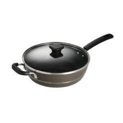 Tramontina Sicilia 4.5 Qt Aluminum Nonstick Covered Chef''s Pan - Hazelnut 16 Tramontina Sicilia 4.5 Qt Aluminum Nonstick Covered Chef''s Pan - Hazelnut -Deals Tramontina Store 80149050IXM001G