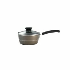 Tramontina Sicilia 1.25 Qt Aluminum Nonstick Covered Sauce Pan - Hazelnut 13 Tramontina Sicilia 1.25 Qt Aluminum Nonstick Covered Sauce Pan - Hazelnut -Deals Tramontina Store 80149051IXM002G