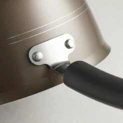 Tramontina Sicilia 2.5 Qt Aluminum Nonstick Covered Sauce Pan - Hazelnut 11 Tramontina Sicilia 2.5 Qt Aluminum Nonstick Covered Sauce Pan - Hazelnut -Deals Tramontina Store 80149053IXM004G