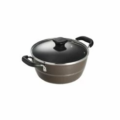 Tramontina Sicilia 4.5 Qt Aluminum Nonstick Covered Dutch Oven - Hazelnut 12 Tramontina Sicilia 4.5 Qt Aluminum Nonstick Covered Dutch Oven - Hazelnut -Deals Tramontina Store 80149054IXM001G