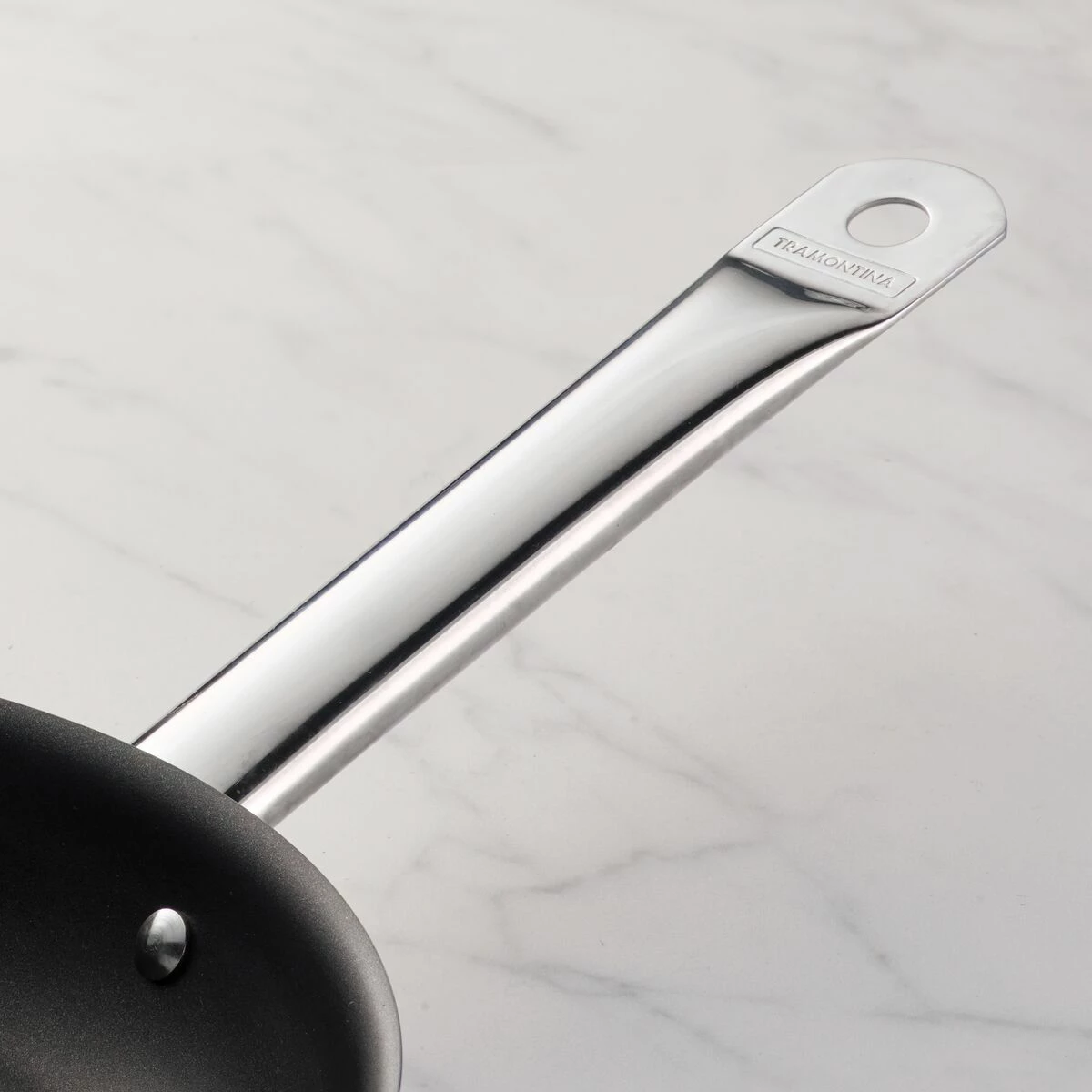 Tramontina Tri-Ply Base 10 In Stainless Steel Fry Pan With Nonstick Interior 6 Tramontina Tri-Ply Base 10 In Stainless Steel Fry Pan With Nonstick Interior - Image 6