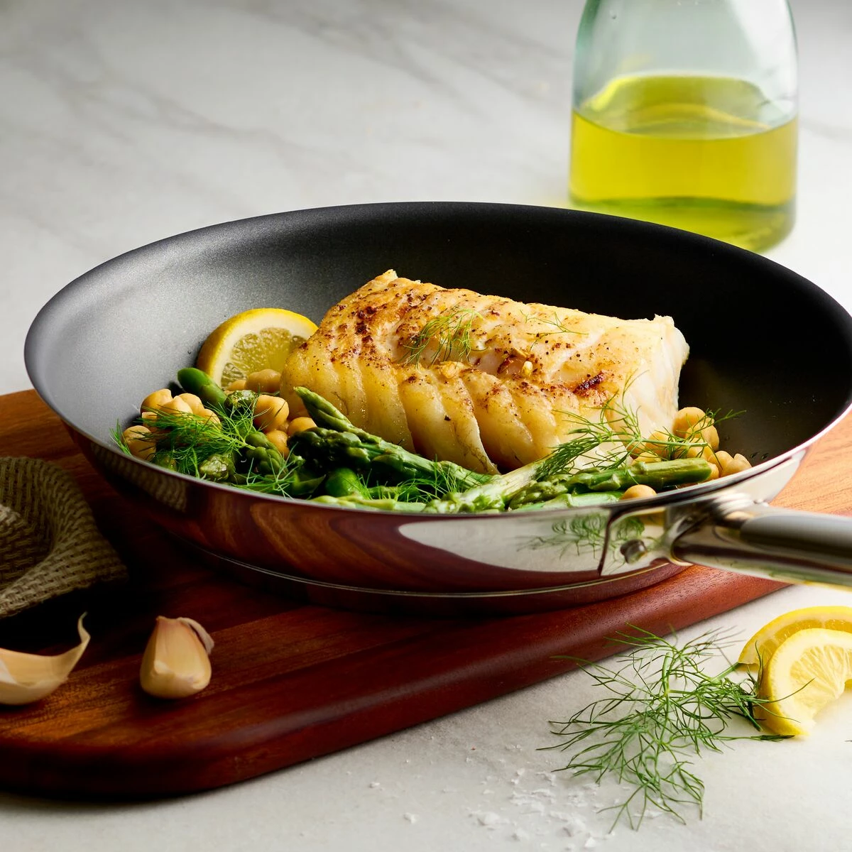 Tramontina Tri-Ply Base 10 In Stainless Steel Fry Pan With Nonstick Interior 1 Tramontina Tri-Ply Base 10 In Stainless Steel Fry Pan With Nonstick Interior