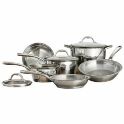 Tramontina 9 Pc Allegra Stainless Steel Cookware Set 13 Tramontina 9 Pc Allegra Stainless Steel Cookware Set -Deals Tramontina Store 80154567IXM001G