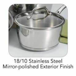 Tramontina 9 Pc Allegra Stainless Steel Cookware Set 12 Tramontina 9 Pc Allegra Stainless Steel Cookware Set -Deals Tramontina Store 80154567IXM002G