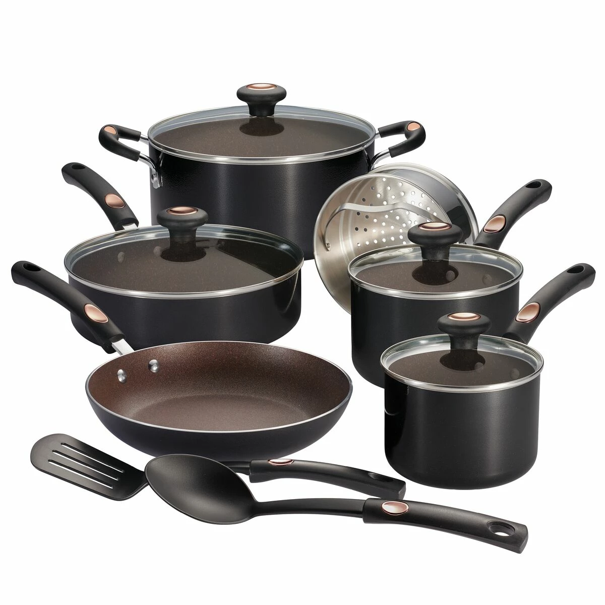 Tramontina "Pots & Pans" 12 Pc Aluminum Nonstick Cookware Set 10 Tramontina "Pots & Pans" 12 Pc Aluminum Nonstick Cookware Set - Image 10