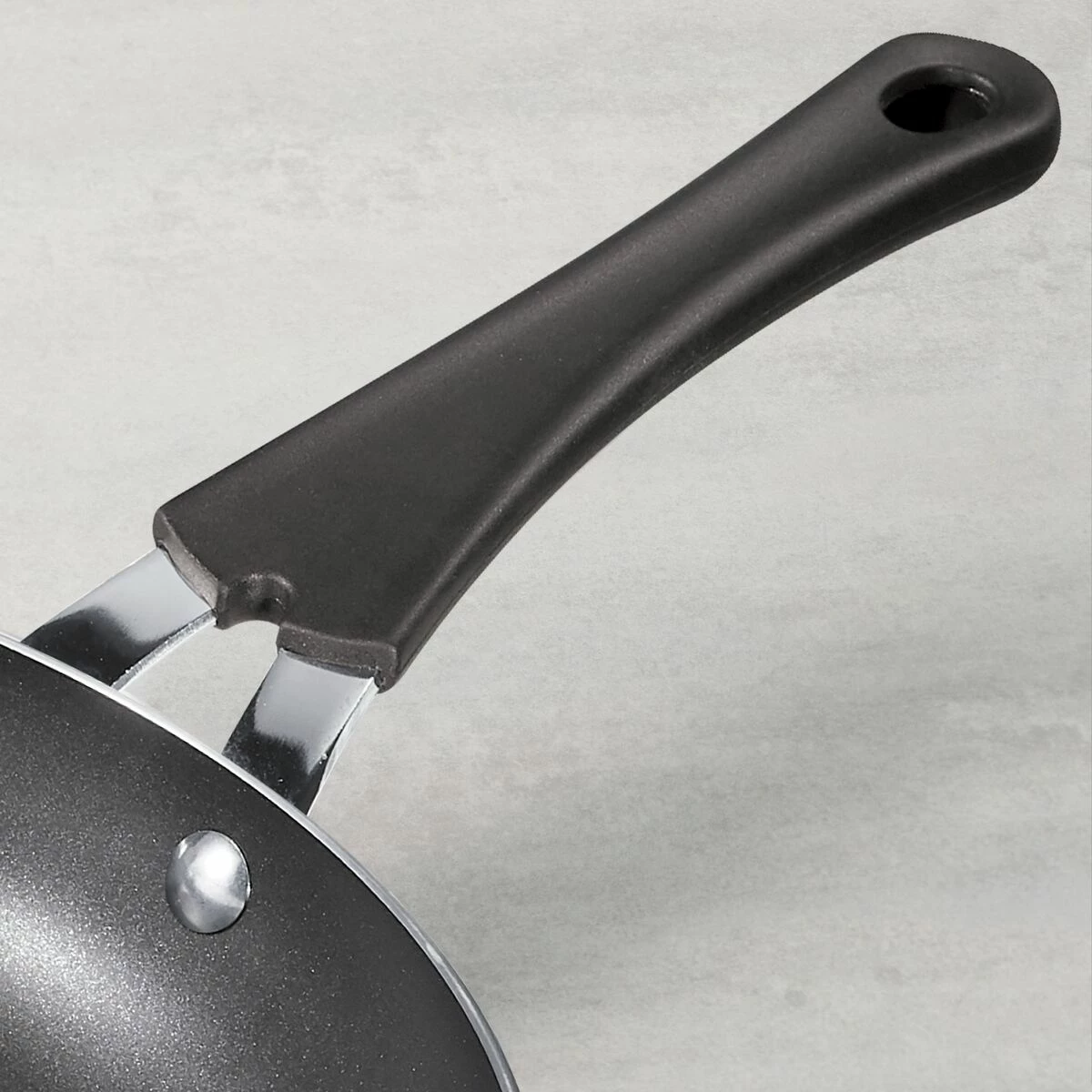 Tramontina 3 Pk Aluminum Fry Pan Set - Charcoal Gray 3 Tramontina 3 Pk Aluminum Fry Pan Set - Charcoal Gray - Image 3