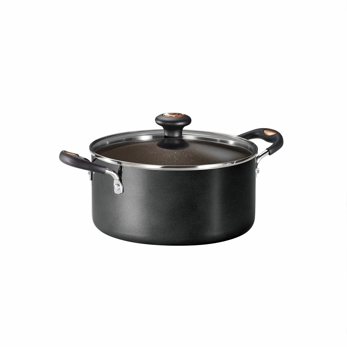 Tramontina "Pots & Pans" 5 Qt Aluminum Nonstick Covered Dutch Oven 3 Tramontina "Pots & Pans" 5 Qt Aluminum Nonstick Covered Dutch Oven - Image 3