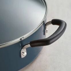 Tramontina 5.5 Qt Covered Aluminum Jumbo Cooker - Metallic Blue 12 Tramontina 5.5 Qt Covered Aluminum Jumbo Cooker - Metallic Blue -Deals Tramontina Store 80156099IXM004G