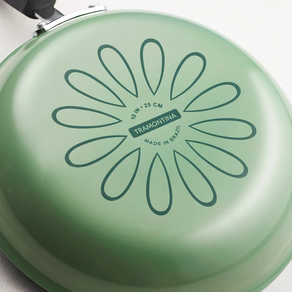 Tramontina 3 Pk Fry Pans - Metallic Sage Green 6 Tramontina 3 Pk Fry Pans - Metallic Sage Green - Image 6