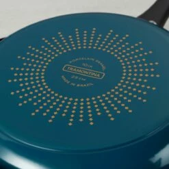 Tramontina 3 Pk Aluminum Fry Pan Set - Navy Blue -Deals Tramontina Store 80156114IXM003G