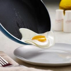 Tramontina 3 Pk Aluminum Fry Pan Set - Navy Blue -Deals Tramontina Store 80156114IXM004G