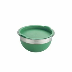 Tramontina 10 Pc Covered Stainless Steel And Silicone Mixing Bowl Set - Mint Green 19 Tramontina 10 Pc Covered Stainless Steel And Silicone Mixing Bowl Set - Mint Green -Deals Tramontina Store 80202034IXM005G