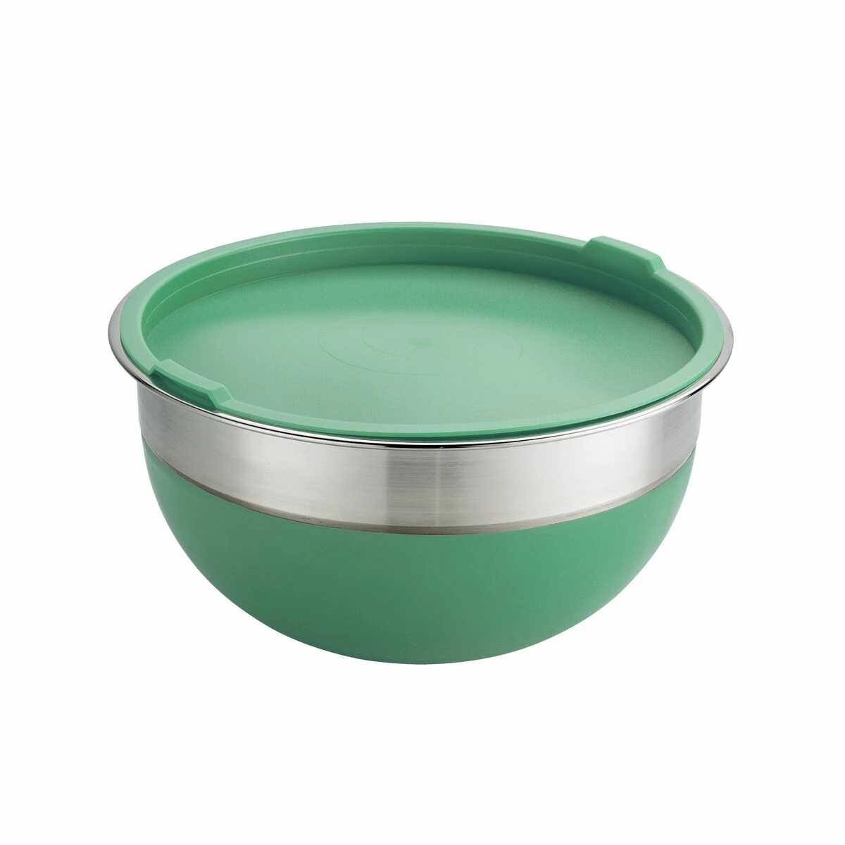 Tramontina 10 Pc Covered Stainless Steel And Silicone Mixing Bowl Set - Mint Green 6 Tramontina 10 Pc Covered Stainless Steel And Silicone Mixing Bowl Set - Mint Green - Image 6