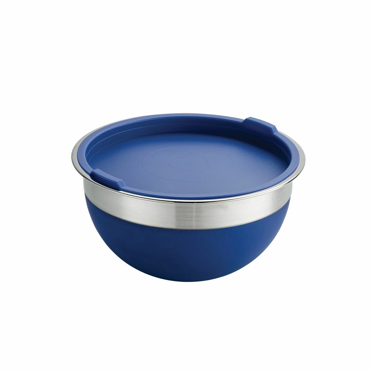 Tramontina 10 Pc Covered Stainless Steel And Silicone Mixing Bowl Set - Blue 6 Tramontina 10 Pc Covered Stainless Steel And Silicone Mixing Bowl Set - Blue - Image 6