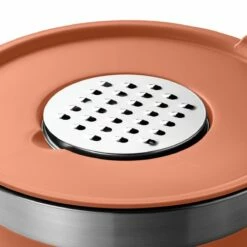 Tramontina 10 Pc Covered Stainless Steel And Silicone Mixing Bowl Set With Grating Tools - Persimmon Orange 10 Tramontina 10 Pc Covered Stainless Steel And Silicone Mixing Bowl Set With Grating Tools - Persimmon Orange -Deals Tramontina Store 80202046IXM004G