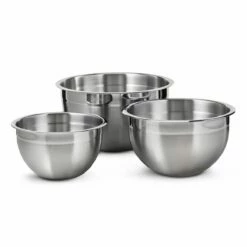 Tramontina 3 Pc Stainless Steel Mixing Bowl Set 13 Tramontina 3 Pc Stainless Steel Mixing Bowl Set -Deals Tramontina Store 80202202IXM003G