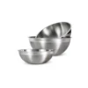 Tramontina 3 Pc Low Profile Stainless Steel Mixing Bowl Set