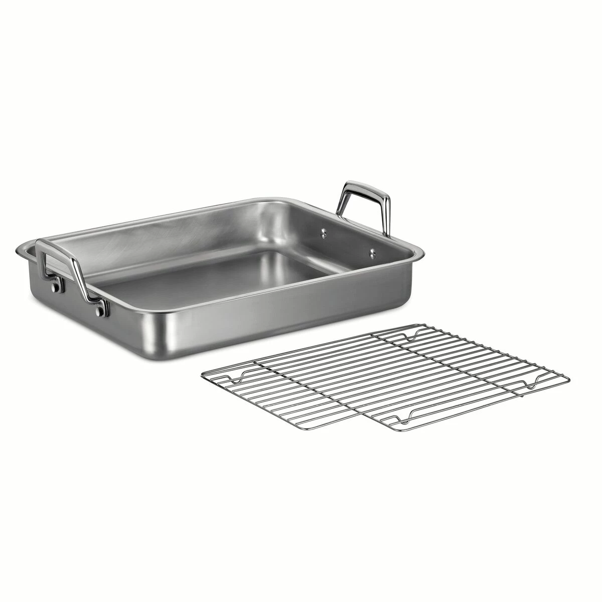 Tramontina Prima 15 In Stainless Steel Roasting Pan - Includes Basting Grill 5 Tramontina Prima 15 In Stainless Steel Roasting Pan - Includes Basting Grill - Image 5