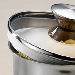 Tramontina 6 Pc Stainless Steel Covered Canister And Scoop Set 8 Tramontina 6 Pc Stainless Steel Covered Canister And Scoop Set -Deals Tramontina Store 80204012IXM003G