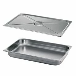 Tramontina 9 Qt Stainless Steel Covered Full-Size Food Pan 5 Tramontina 9 Qt Stainless Steel Covered Full-Size Food Pan -Deals Tramontina Store 80205014IXM001G