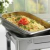 Tramontina 4.5 Qt Stainless Steel Covered Half Size Food Pan