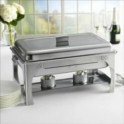 Tramontina Proline 9 Qt Stainless Steel Chafing Dish 8 Tramontina Proline 9 Qt Stainless Steel Chafing Dish -Deals Tramontina Store 80205520IXM002G